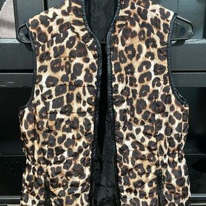 Leopard Print Women's Vest